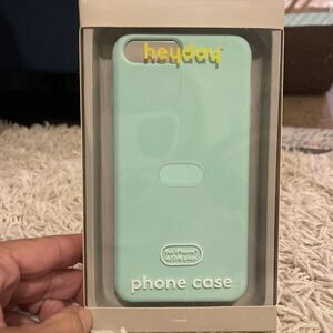 Heyday NEW in Box phone case for iPhone 6/7/8 plus, mint green, silicone case